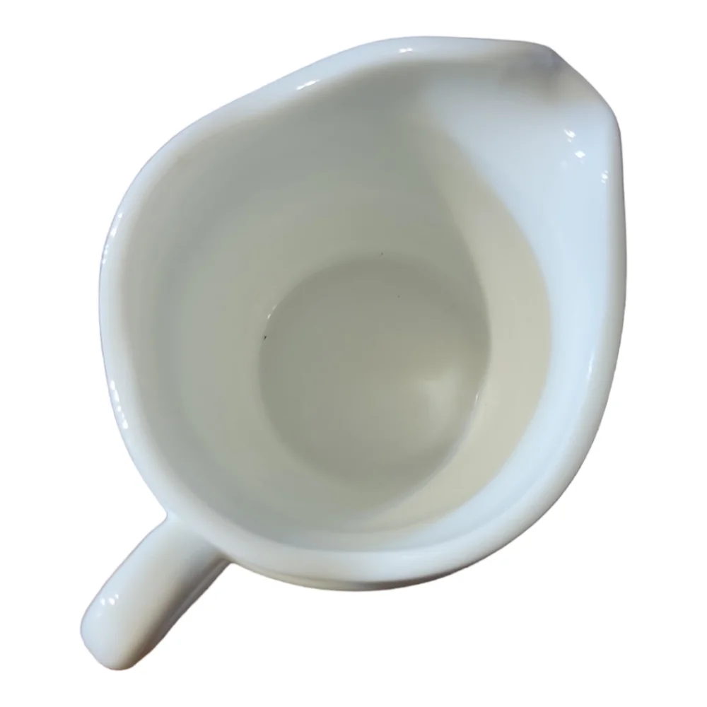 Vtg 50's Westmoreland Milk Glass Hobnail Creamer